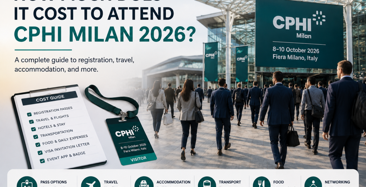 CPHI Milan 2026 pass prices and visitor cost guide
