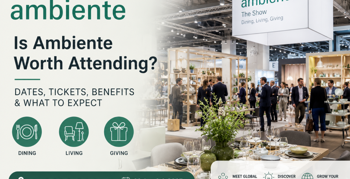 is ambiente worth attending?
