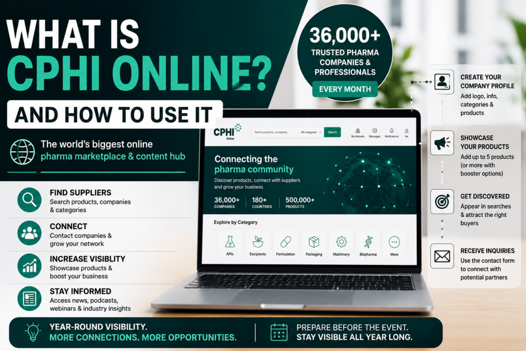 What Is CPHI Online and How To Use it?