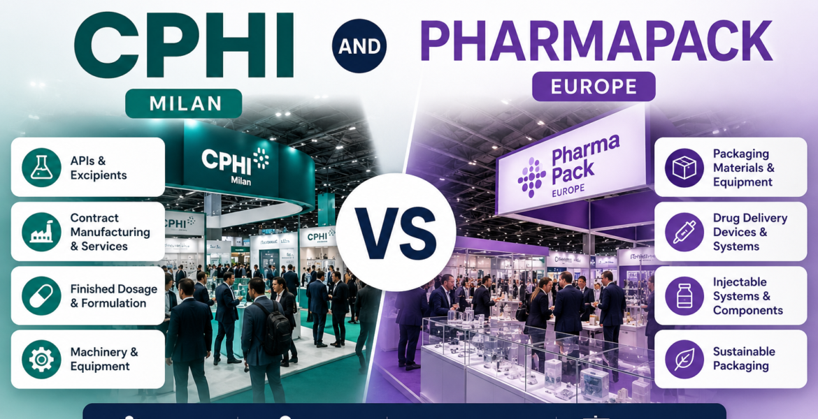 Difference Between CPHI and PharmaPack
