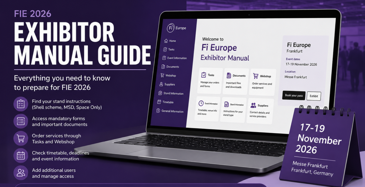 FIE 2026 Exhibitor Manual Guide: