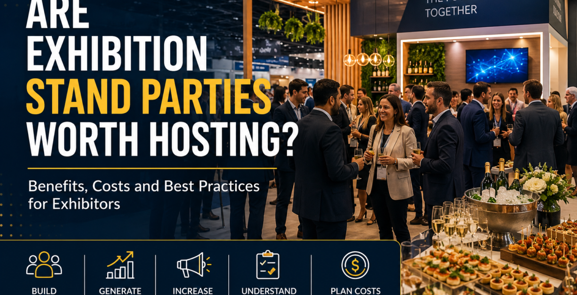 Are Exhibition Stand Parties Worth Hosting?
