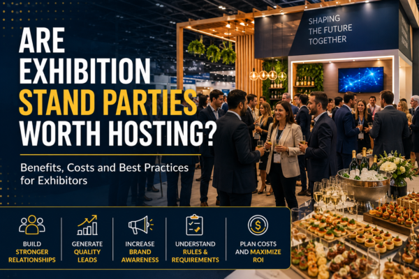 Are Exhibition Stand Parties Worth Hosting?