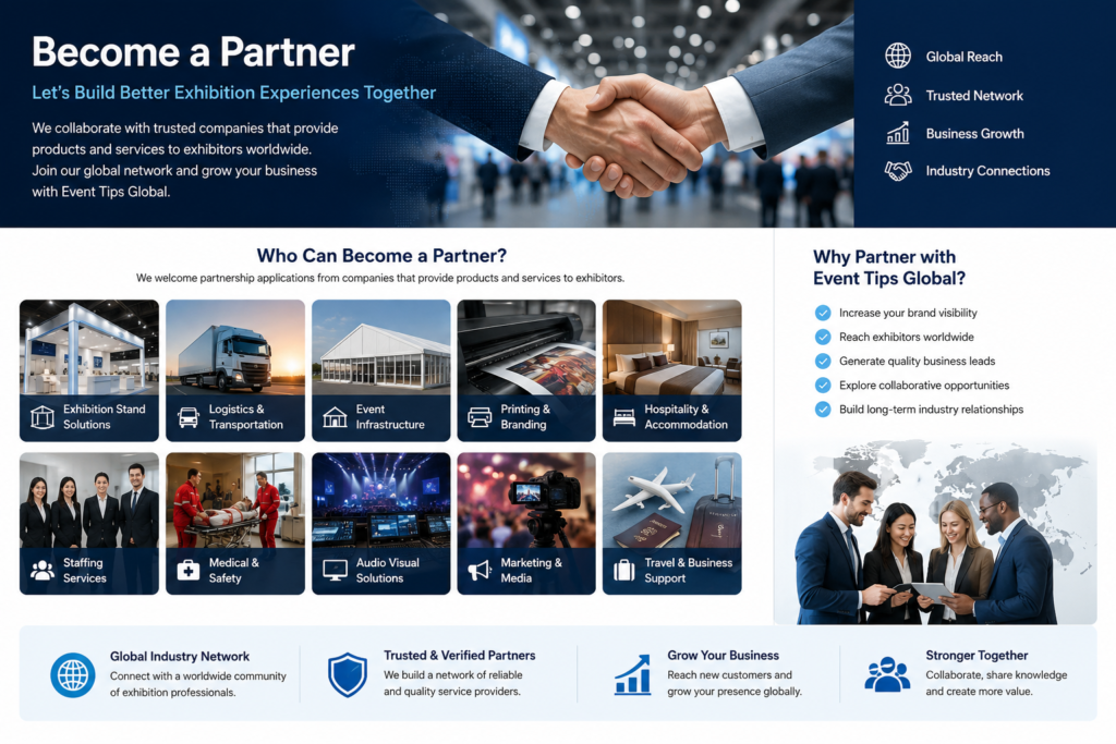 Become a Partner | Exhibition & Event Industry Partnerships