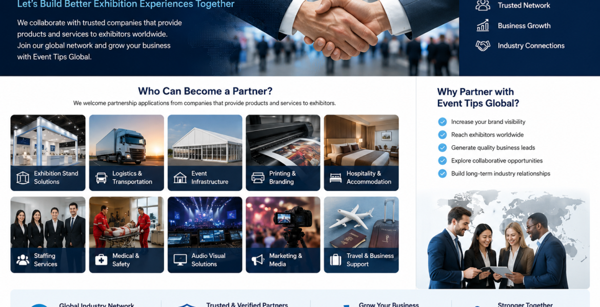 Become a Partner | Exhibition & Event Industry Partnerships