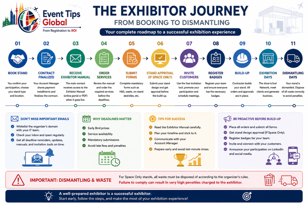 What Happens After You Book an Exhibition Stand?