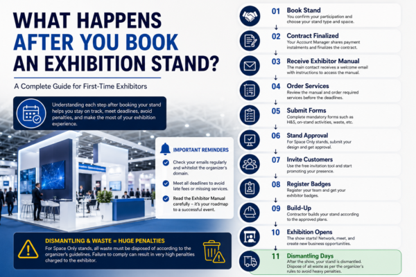 What Happens After You Book an Exhibition Stand?